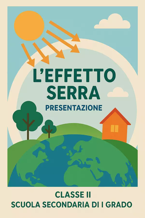 L'effetto serra e i cambiamenti climatici Presentazioni / Lavagne - L'effetto serra e i cambiamenti climatici - Scienza Magica - Pagina di copertina