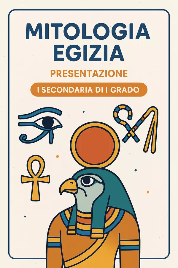 La mitologia egizia Presentazioni / Lavagne - La mitologia egizia - La Macchina del Sapere - Pagina di copertina