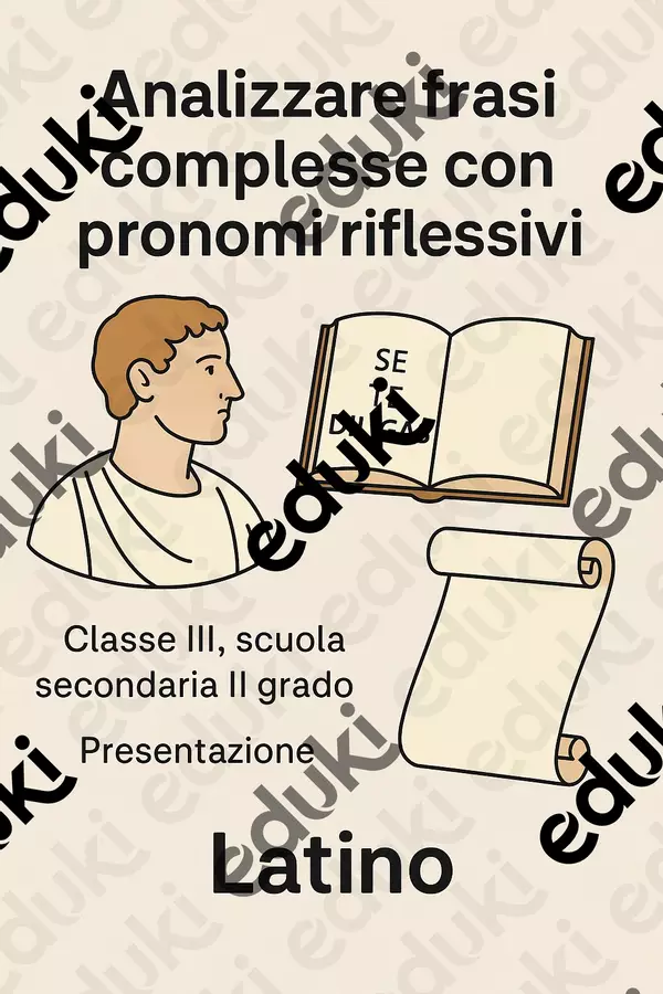 Analizzare frasi complesse con pronomi riflessivi Presentazioni / Lavagne - Analizzare frasi complesse con pronomi riflessivi - Maestra di Italiano - Pagina di copertina