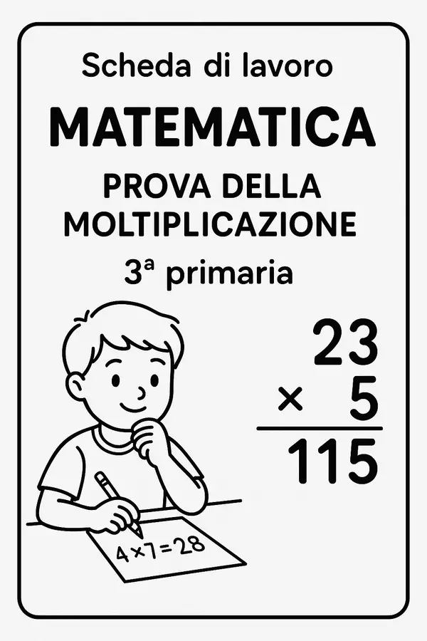 Matematica: Prove della Moltiplicazione Esercizi - Matematica: Prove della Moltiplicazione - Matematica Insieme - Pagina di copertina