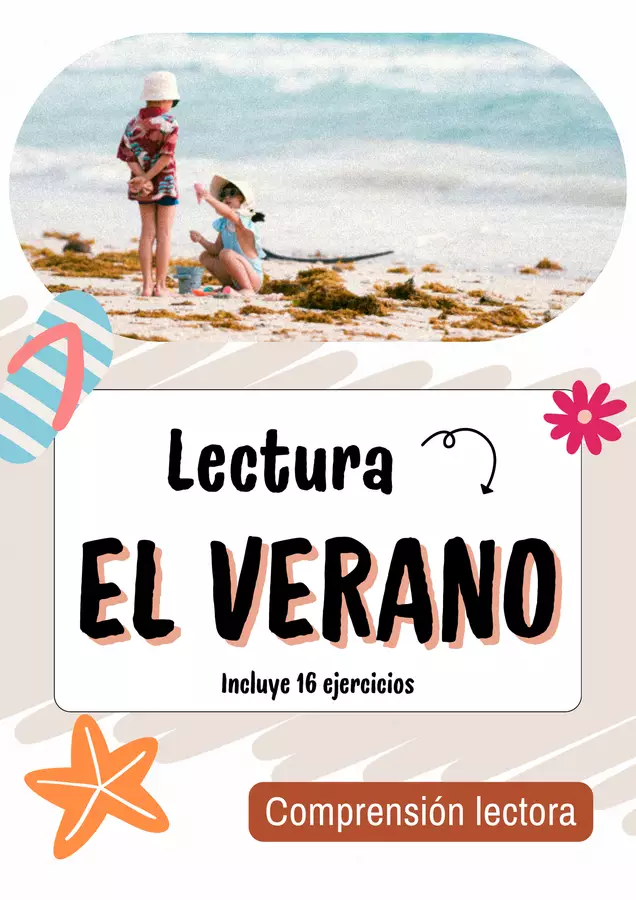 Lettura ed esercizi – “El verano” (testo in spagnolo) Esercizi - Lettura ed esercizi – “El verano” (testo in spagnolo) - Cuenta con Lluna - Pagina di copertina