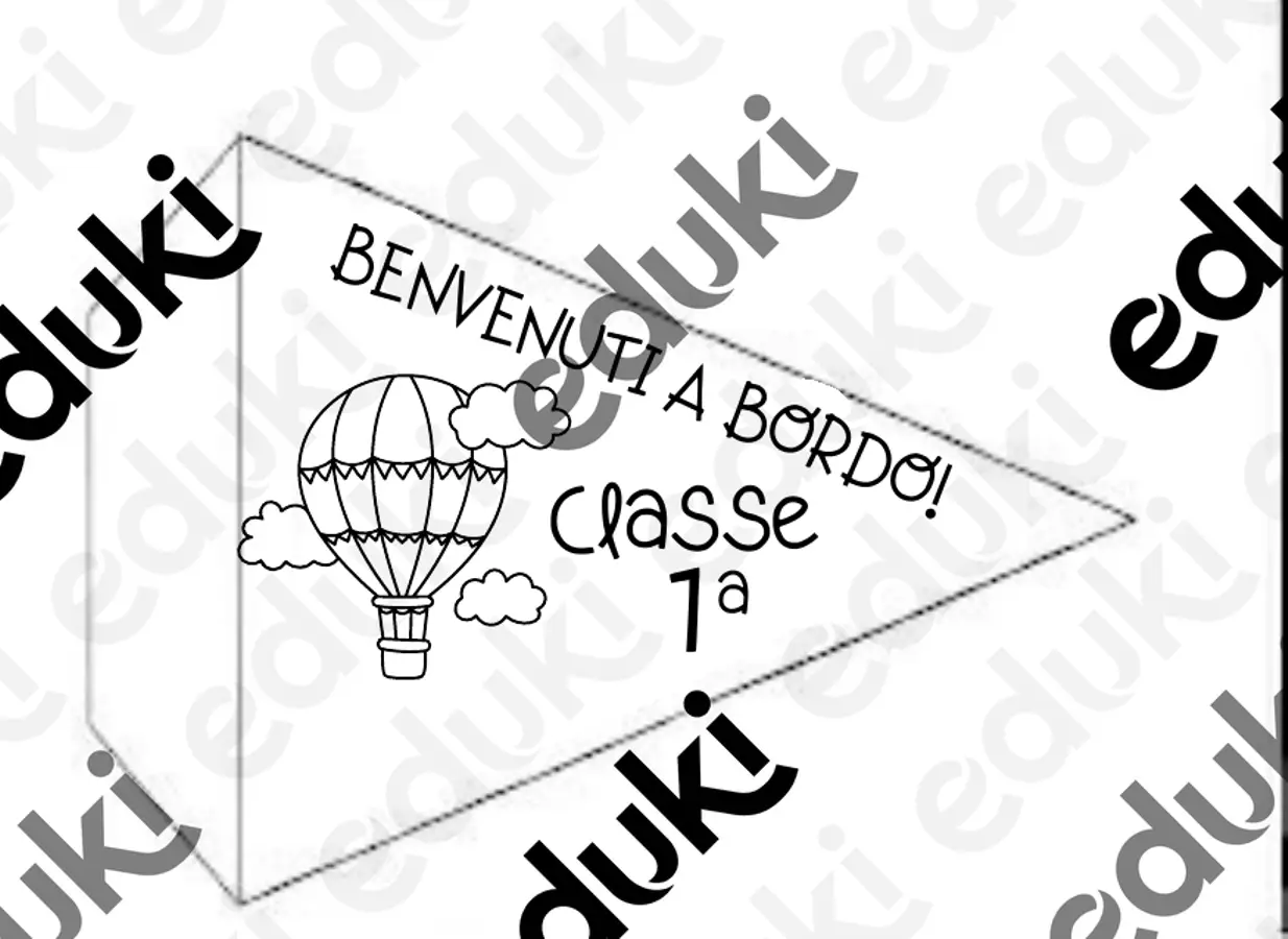 Benvenuti a bordo! Accoglienza classe prima Altro tipo di materiale - Benvenuti a bordo! Accoglienza classe prima - Maestra spettinata - Pagina di copertina