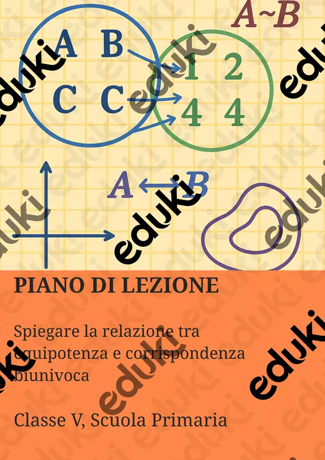 Spiegare la relazione tra equipotenza e corrispondenza biunivoca Piani di lezione - Spiegare la relazione tra equipotenza e corrispondenza biunivoca - Matematica Insieme - Pagina di copertina
