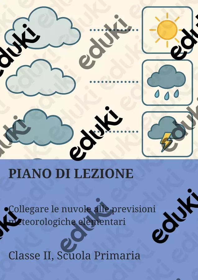 Collegare le nuvole alle previsioni meteorologiche elementari Piani di lezione - Collegare le nuvole alle previsioni meteorologiche elementari - Scienza Magica - Pagina di copertina
