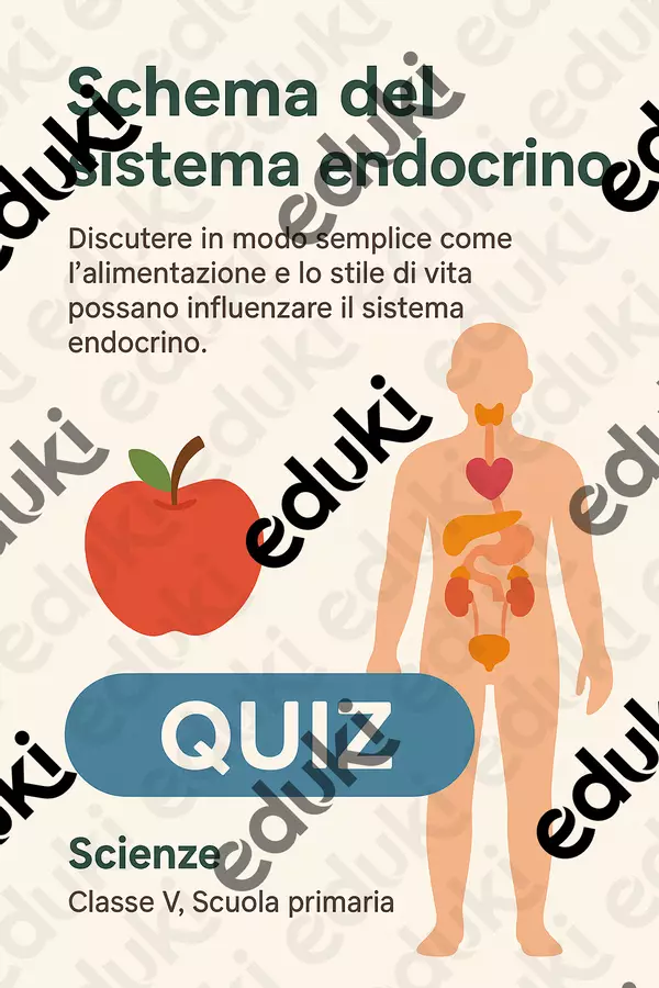 Quiz: Il sistema endocrino e lo stile di vita Quiz - Quiz: Il sistema endocrino e lo stile di vita - Scienza Magica - Pagina di copertina