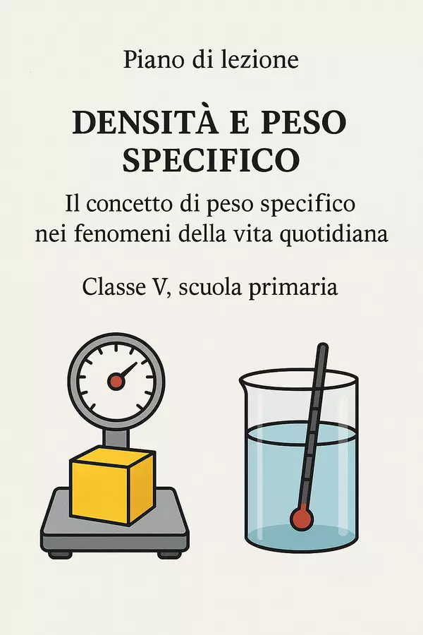 Il peso specifico in fenomeni della vita quotidiana Piani di lezione - Il peso specifico in fenomeni della vita quotidiana - Scienza Magica - Pagina di copertina