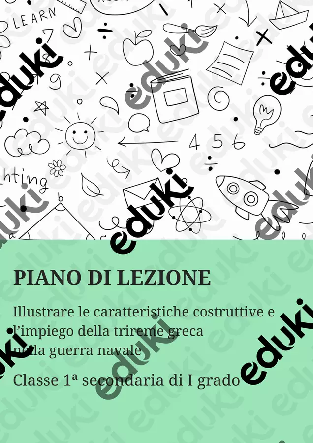 Esplorando la Trireme Greca: Storia e Strategia Navale Piani di lezione - Esplorando la Trireme Greca: Storia e Strategia Navale - La Macchina del Sapere - Pagina di copertina