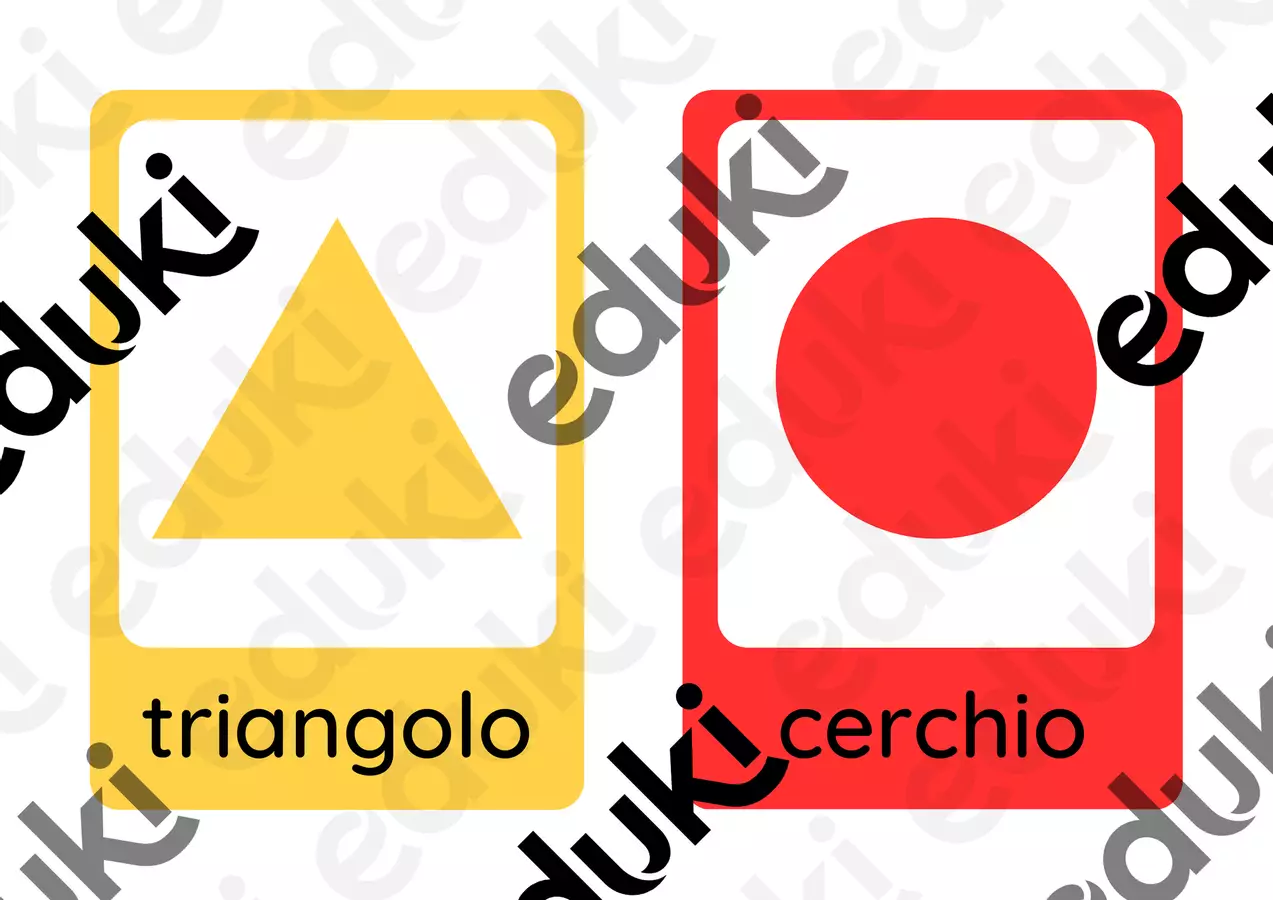 Figure geometriche flash cards. Presentazioni / Lavagne - Figure geometriche flash cards. - ABA teach - Pagina di copertina