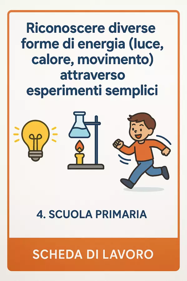 SL riconoscere le diverse forme di energia Esercizi - SL riconoscere le diverse forme di energia - Scienza Magica - Pagina di copertina