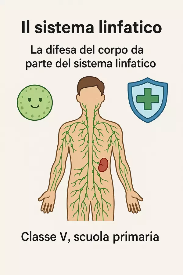 La difesa del corpo: il sistema linfatico Compiti in classe/Test - La difesa del corpo: il sistema linfatico - Scienza Magica - Pagina di copertina
