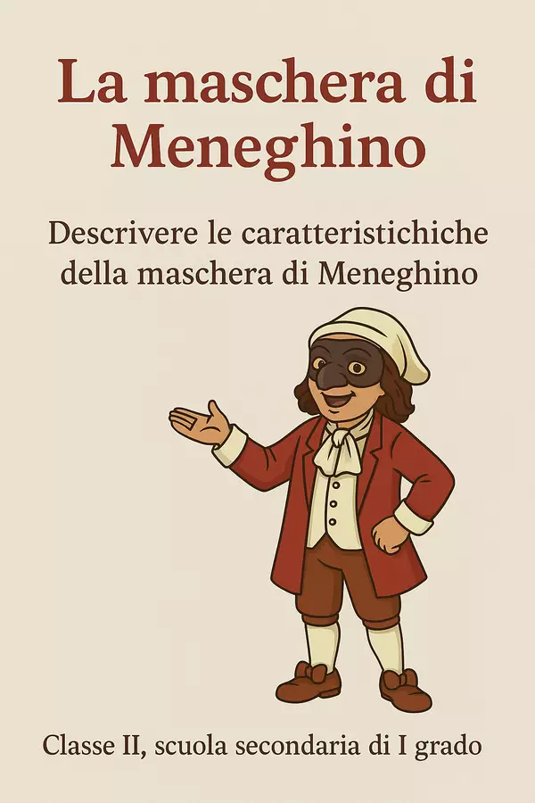 La maschera di Meneghino: presentazione Presentazioni / Lavagne - La maschera di Meneghino: presentazione - Maestra di Italiano - Pagina di copertina