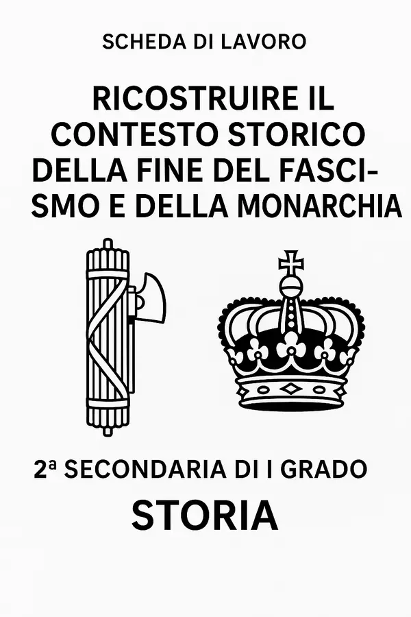 La Nascita della Repubblica Italiana: Un Viaggio Storico Esercizi - La Nascita della Repubblica Italiana: Un Viaggio Storico - La Macchina del Sapere - Pagina di copertina