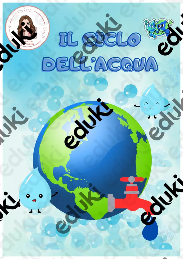 Il Fantastico Viaggio dell’Acqua Esercizi - Il Fantastico Viaggio dell’Acqua - Maestra_Serenella - Pagina di copertina