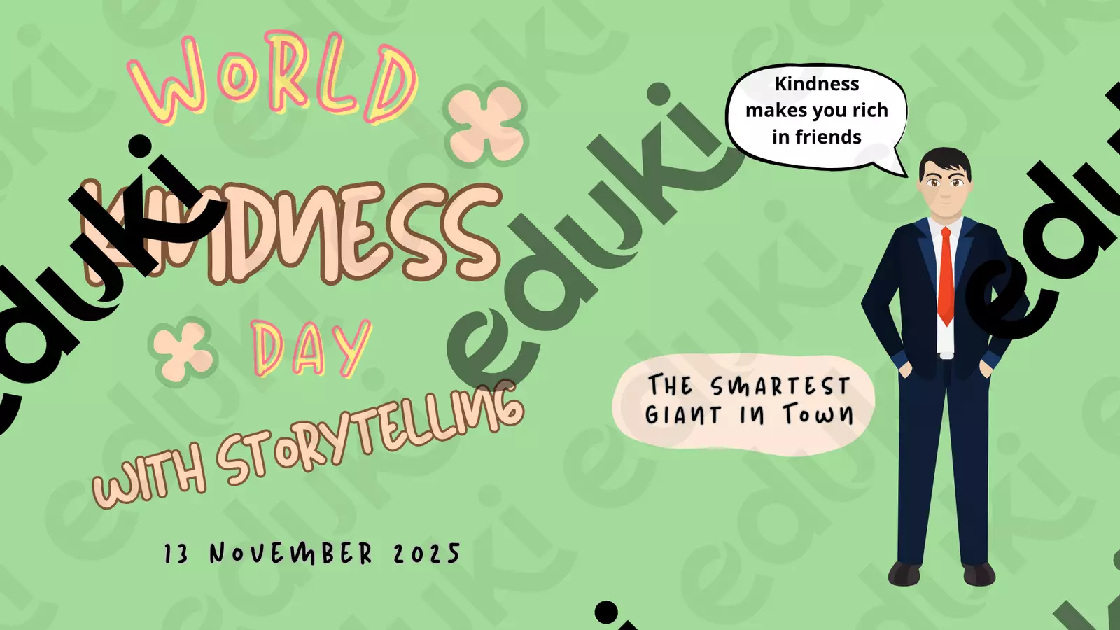 WORLD KINDNESS DAY: THE SMARTEST GIANT IN TOWN Esercizi - WORLD KINDNESS DAY: THE SMARTEST GIANT IN TOWN - Inglese-senza-sbadigli - Pagina di copertina