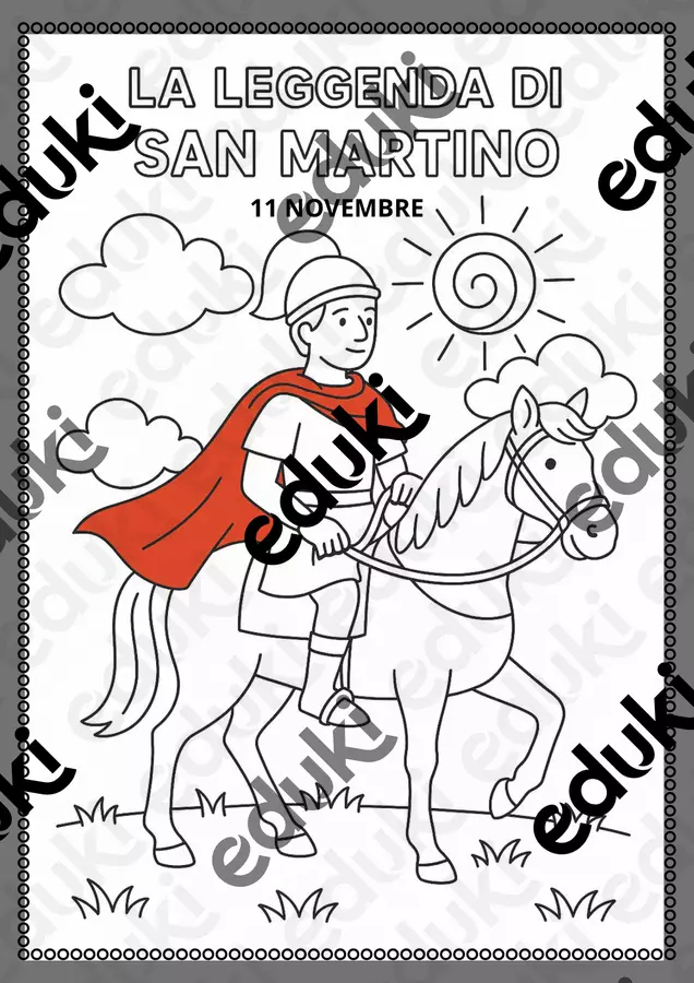La Leggenda di San Martino - 11 Novembre! Materiale di supporto/inclusione - La Leggenda di San Martino - 11 Novembre! - SostegnO 2.0 - Pagina di copertina
