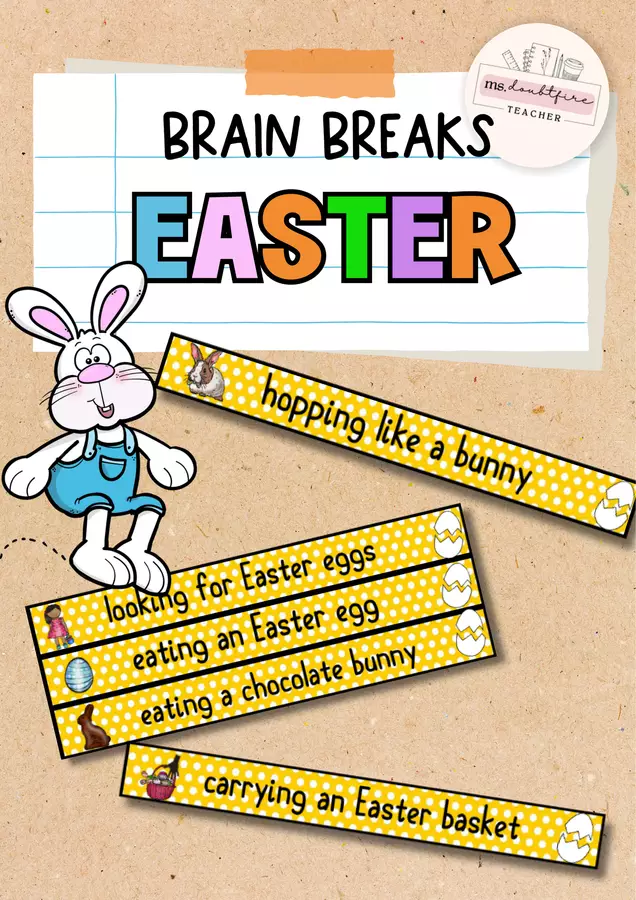 Easter | Brain Breaks | Gioco | Gratuito Giochi - Easter | Brain Breaks | Gioco | Gratuito - ms.doubtfire - Pagina di copertina