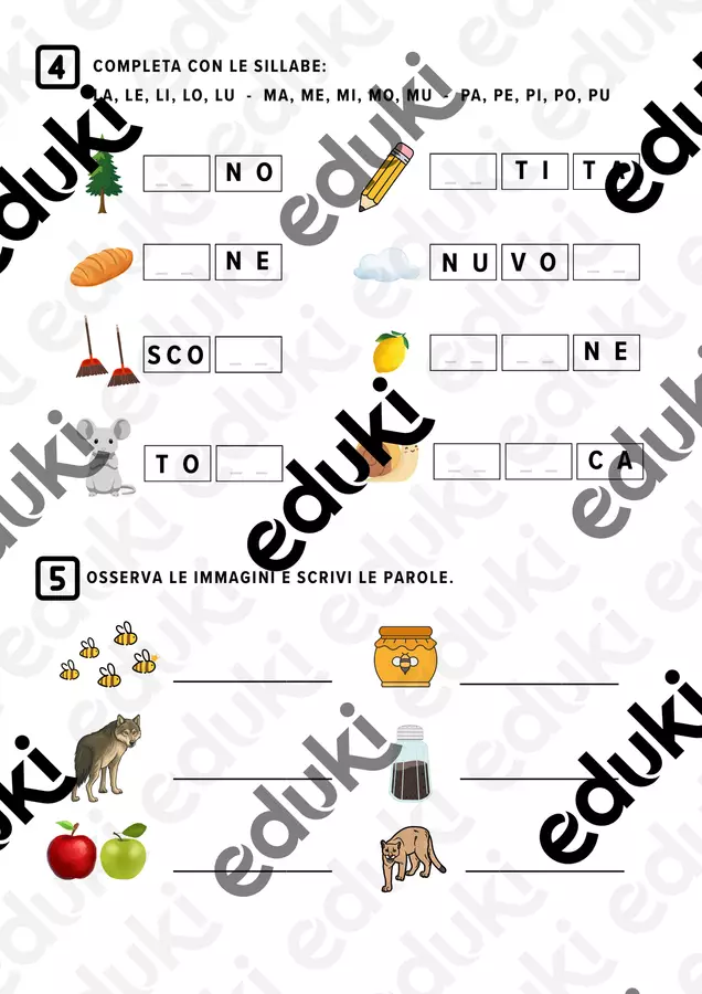 ✏️ Schede didattiche – Lettere L, M, P e prime sillabe 🌈 Esercizi - ✏️ Schede didattiche – Lettere L, M, P e prime sillabe 🌈 - 🌈 Didattica Serena📚 - Pagina di copertina