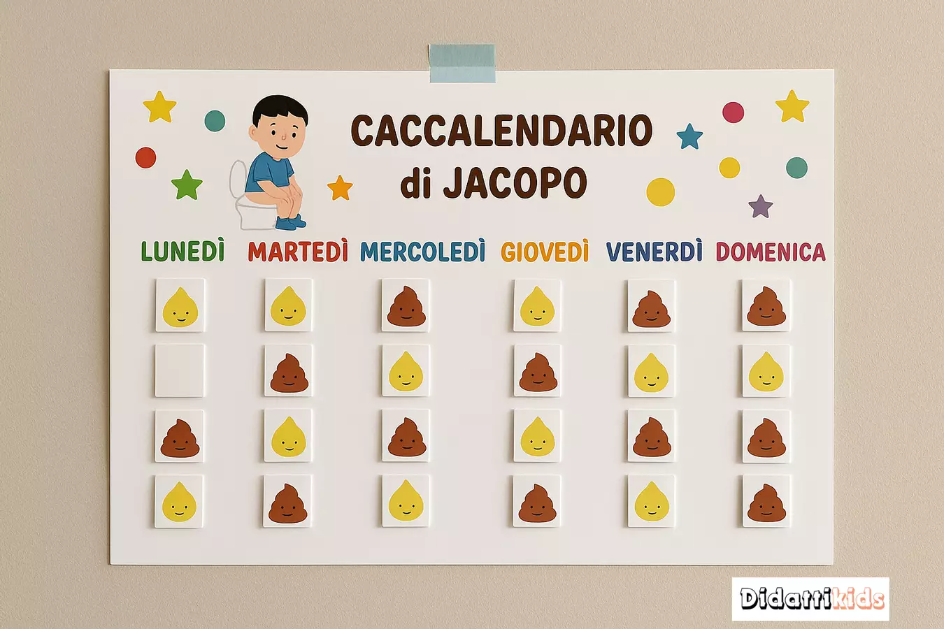 cacCALENDARIO personalizzabile - sviluppo dell’autonomia in bagno. Materiale di supporto/inclusione - cacCALENDARIO personalizzabile - sviluppo dell’autonomia in bagno. - DidattiKids 🌸 Silvia - Pagina di copertina