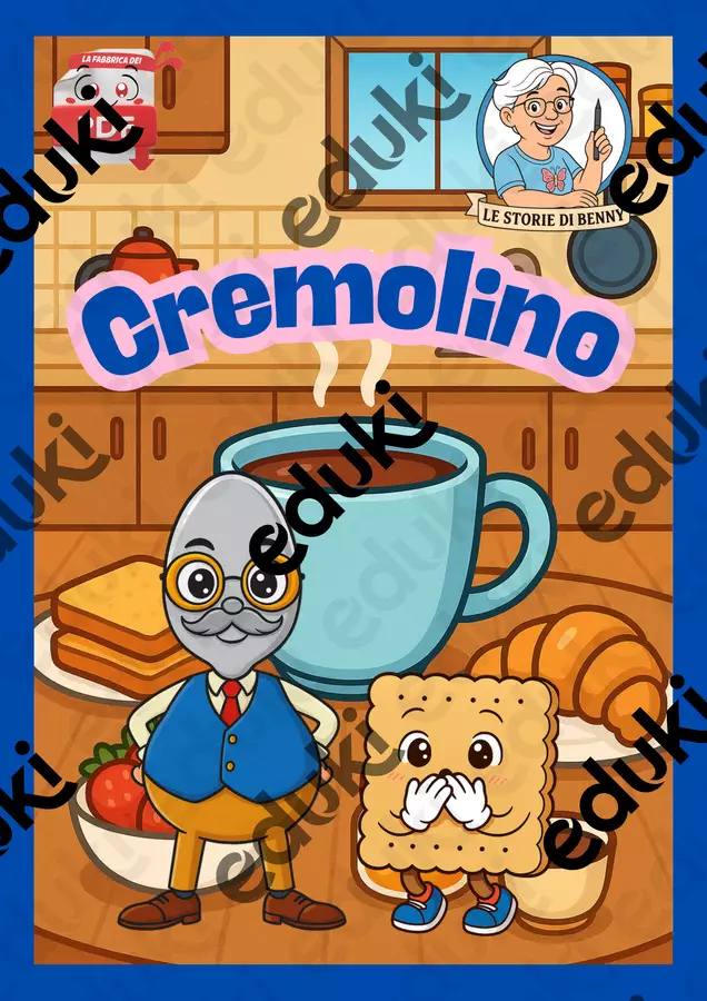 Le storie di Benny: Cremolino Esercizi - Le storie di Benny: Cremolino - I Racconti Benny - Pagina di copertina