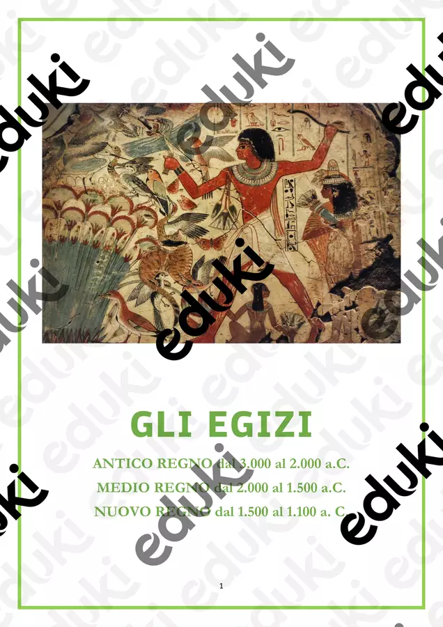 GLI EGIZI Materiale di supporto/inclusione - GLI EGIZI - Maestra Robydimarzo - Pagina di copertina