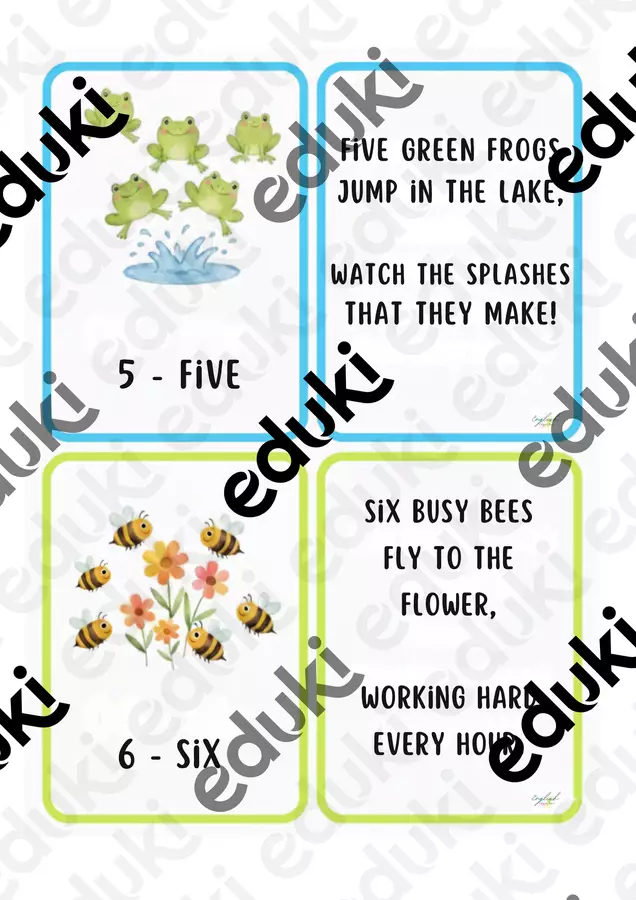 flashcards 1-10 Flashcard - flashcards 1-10 - Silvia_English together - Pagina di copertina