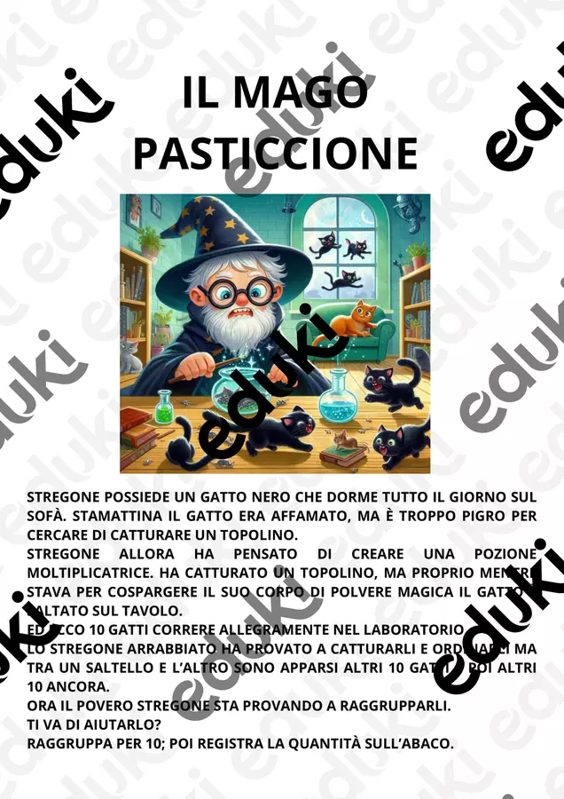 Problema figurato Esercizi - Problema figurato - Maestra Rosalia - Pagina di copertina