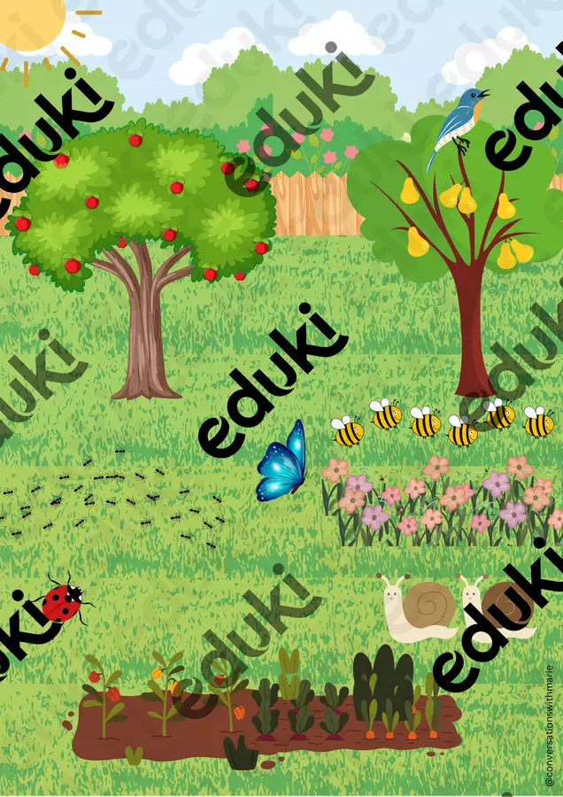 In the garden Esercizi - In the garden - ConversationsWithMarie - Pagina di copertina