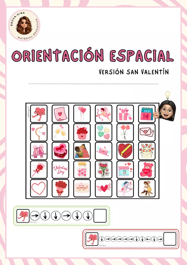 Orientamento spaziale - San Valentino Giochi - Orientamento spaziale - San Valentino - educa.gina - Pagina di copertina