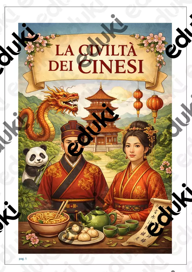 CINESI - LEZIONE SEMPLIFICATA con attività laboratoriali Materiale di supporto/inclusione - CINESI - LEZIONE SEMPLIFICATA con attività laboratoriali - Maestra Robydimarzo - Pagina di copertina