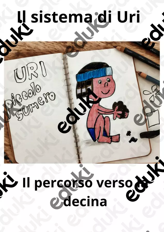 Il sistema di Uri - La decina Esercizi - Il sistema di Uri - La decina - Lucciole in aula - Pagina di copertina