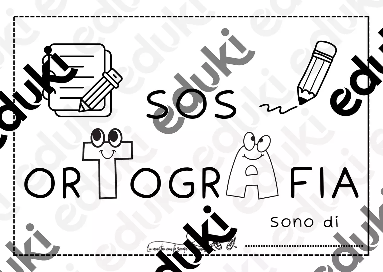 SOS ORTOGRAFIA - flashcards Flashcard - SOS ORTOGRAFIA - flashcards - La maestra con le scarpe da ginnastica - Pagina di copertina