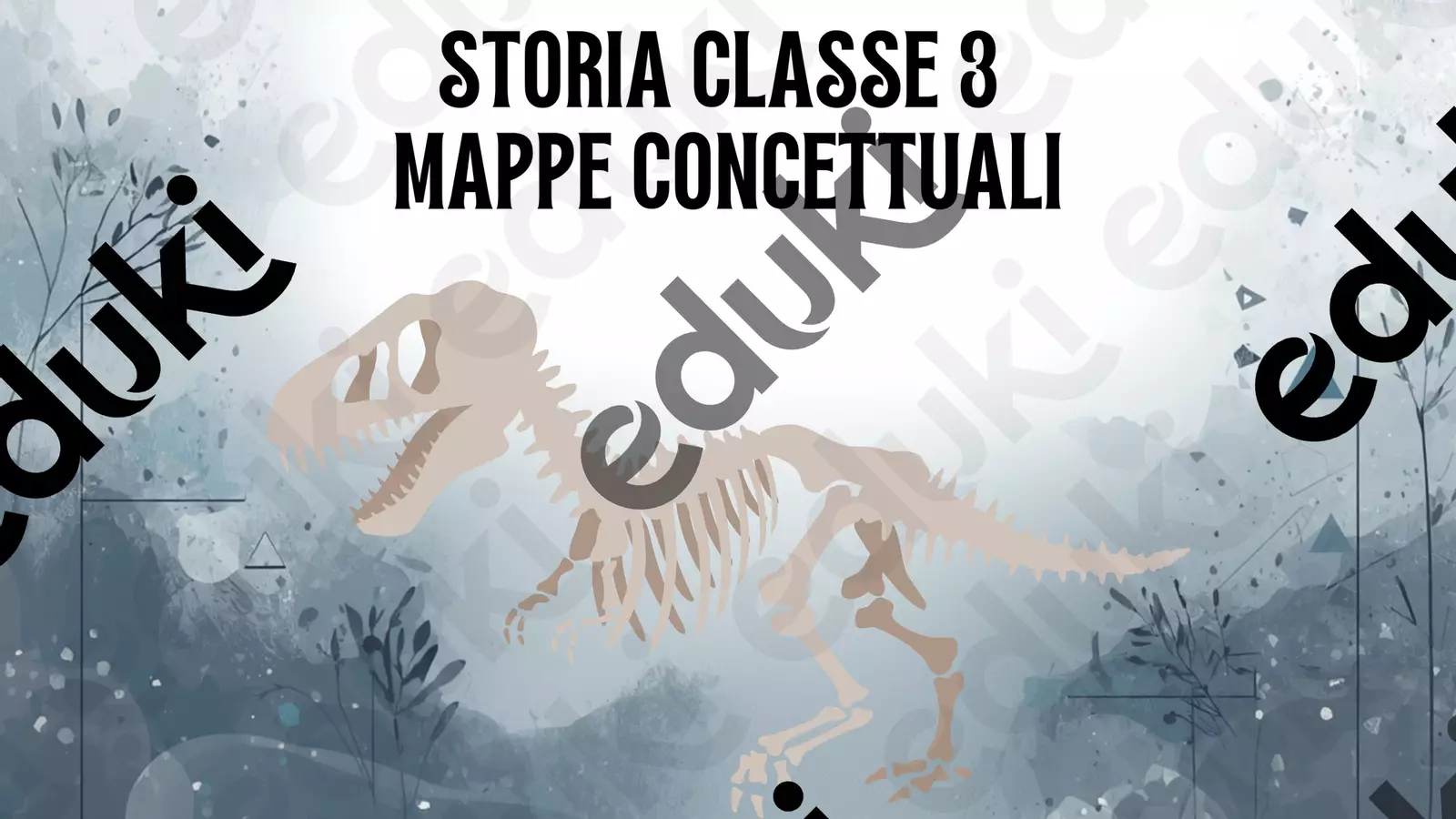 STORIA CLASSE 3 MAPPE Materiale di supporto/inclusione - STORIA CLASSE 3 MAPPE - Teacher Fra Bonny - Pagina di copertina