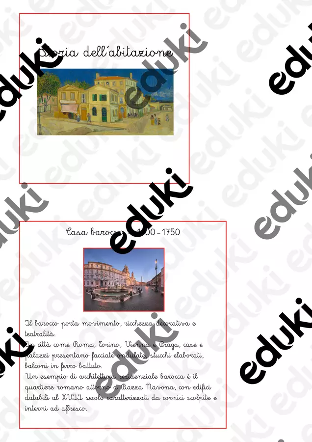 Nomenclatura Montessori - Storia della casa Flashcard - Nomenclatura Montessori - Storia della casa - Maestra Emilia - Pagina di copertina