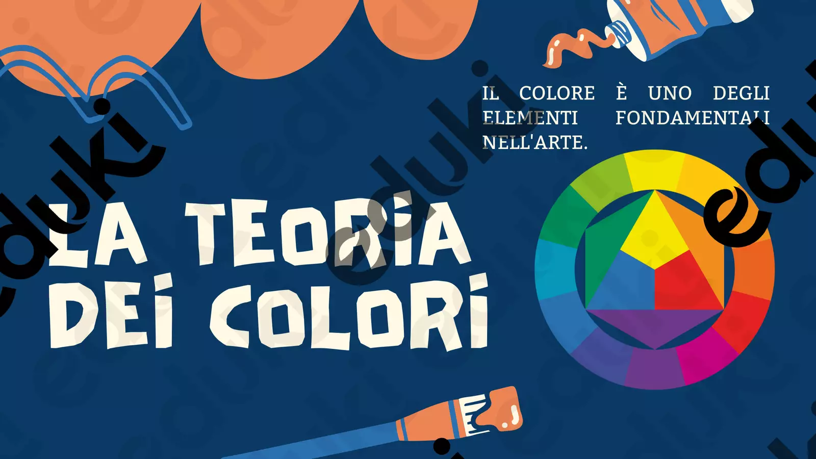 Teoria dei colori - arte e immagine - PDF Materiale di supporto/inclusione - Teoria dei colori - arte e immagine - PDF - Prof.ssa Anny - Pagina di copertina