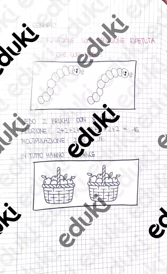 addizione ripetuta e schieramenti quaderno + schede Esercizi - addizione ripetuta e schieramenti quaderno + schede - Maestra Giada - Pagina di copertina