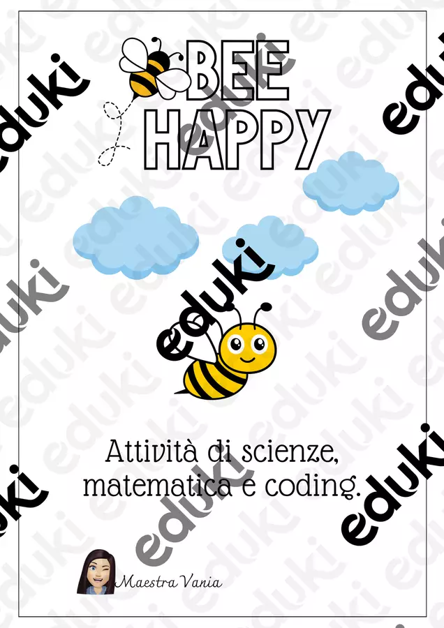 bee happy (6) Altro tipo di materiale - bee happy (6) - maestra Vania - Pagina di copertina