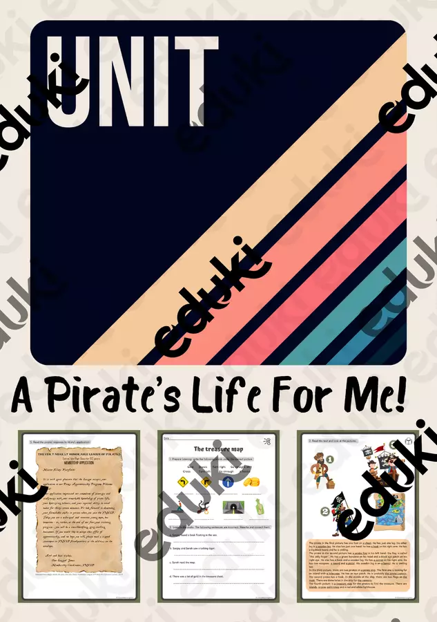 A Pirate's Life For Me ( A Pirate’s Life For Me – Sequenza per le classi quinte!) Didattica a stazioni - A Pirate's Life For Me ( A Pirate’s Life For Me – Sequenza per le classi quinte!) - GoodMorningMiss - Pagina di copertina