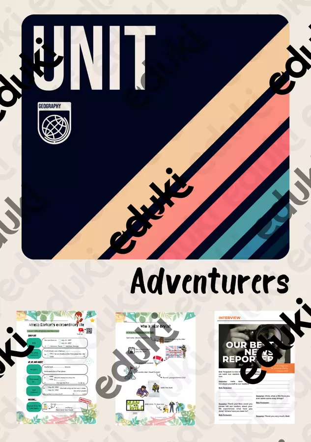 ADVENTURERS (ADVENTURERS – Sequenza di inglese per le classi quarte) Didattica a stazioni - ADVENTURERS (ADVENTURERS – Sequenza di inglese per le classi quarte) - GoodMorningMiss - Pagina di copertina