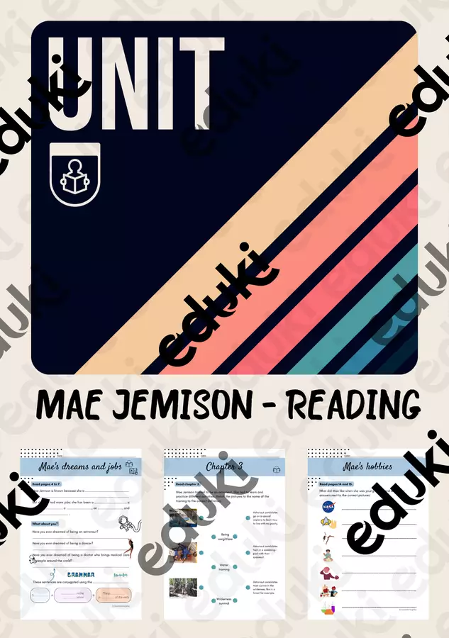 READING “YOU SHOULD MEET MAE JEMISON” – sequenza di inglese Didattica a stazioni - READING “YOU SHOULD MEET MAE JEMISON” – sequenza di inglese - GoodMorningMiss - Pagina di copertina