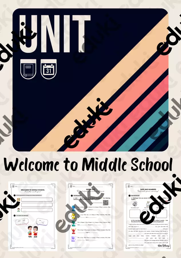 WELCOME TO MIDDLE SCHOOL (Benvenuti alle medie) Didattica a stazioni - WELCOME TO MIDDLE SCHOOL (Benvenuti alle medie) - GoodMorningMiss - Pagina di copertina
