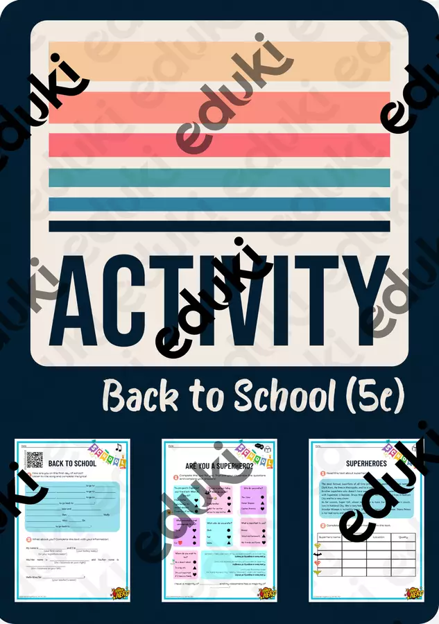 BACK TO SCHOOL (Ritorno a scuola: attività per il primo corso di 2ª media!) Didattica a stazioni - BACK TO SCHOOL (Ritorno a scuola: attività per il primo corso di 2ª media!) - GoodMorningMiss - Pagina di copertina