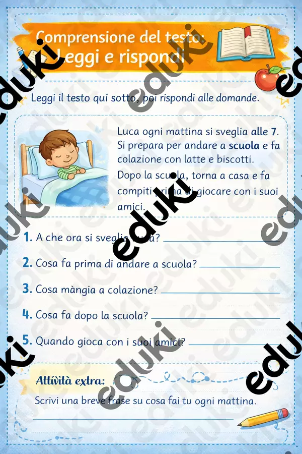 Strategie di Comprensione: Lettura Attiva attraverso Domande Strutturate Esercizi - Strategie di Comprensione: Lettura Attiva attraverso Domande Strutturate - Maria Toia - Pagina di copertina