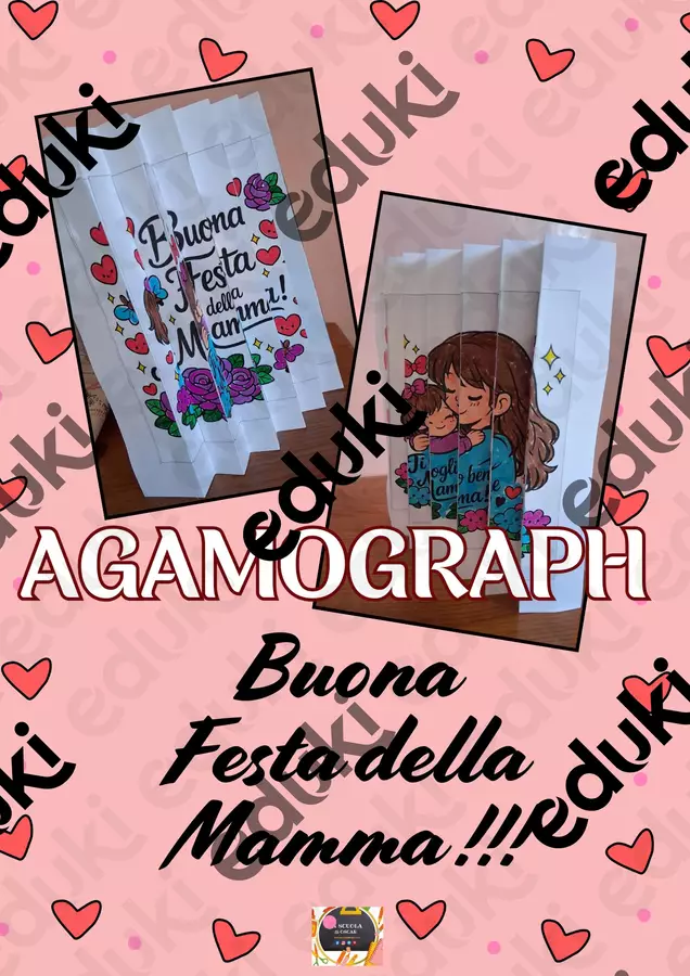 AGAMOGRAPH FESTA DELLA MAMMA Materiale di supporto/inclusione - AGAMOGRAPH FESTA DELLA MAMMA - La scuola di Oscar - Pagina di copertina