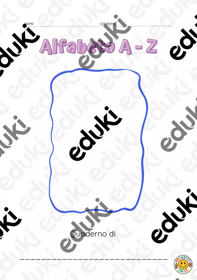 Imparo l’Alfabeto dalla A alla Z Materiale di supporto/inclusione - Imparo l’Alfabeto dalla A alla Z - Paola Ida Contaldo - Pagina di copertina