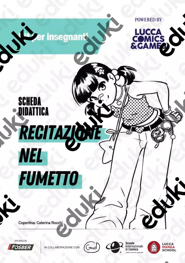 13 Recitazione nel fumetto Esercizi - 13 Recitazione nel fumetto - Teste tra le nuvole - Pagina di copertina