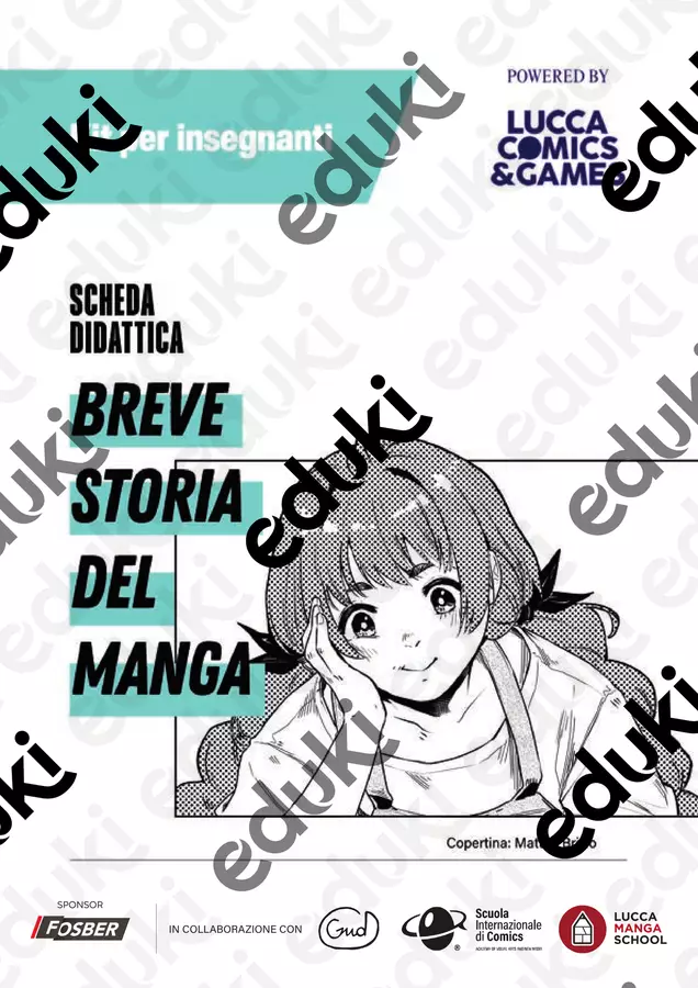 3 Storia del Manga Teste tra le Nuvole Esercizi - 3 Storia del Manga Teste tra le Nuvole - Teste tra le nuvole - Pagina di copertina