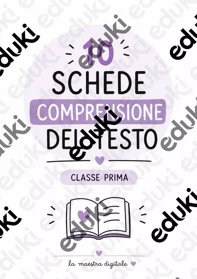 10 COMPRENSIONE DEL TESTO- classe prima Esercizi - 10 COMPRENSIONE DEL TESTO- classe prima - La Maestra Digitale - Pagina di copertina