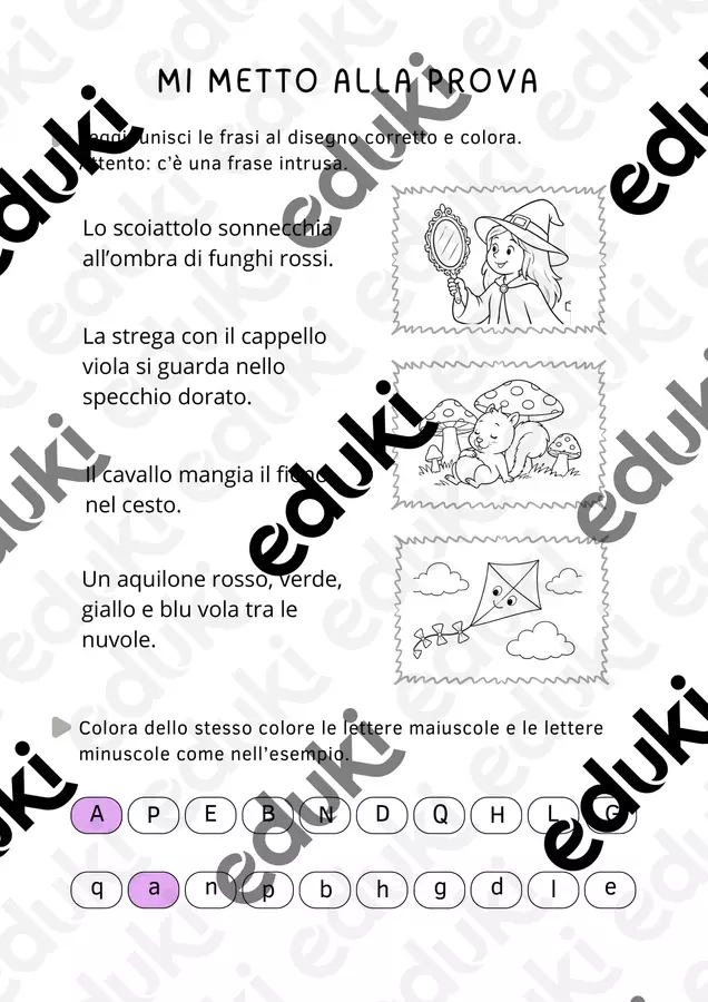 📚Verifica finale di italiano – classe prima Esercizi - 📚Verifica finale di italiano – classe prima - 🌈 Didattica Serena📚 - Pagina di copertina