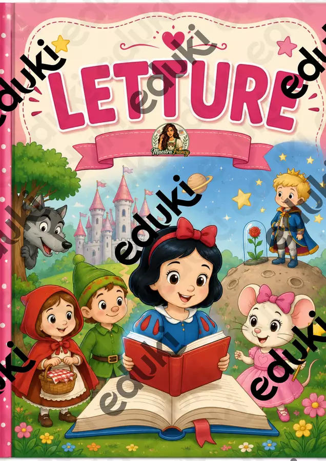 Letture in maiuscolo con domande Materiale di supporto/inclusione - Letture in maiuscolo con domande - Teacher Fra Bonny - Pagina di copertina