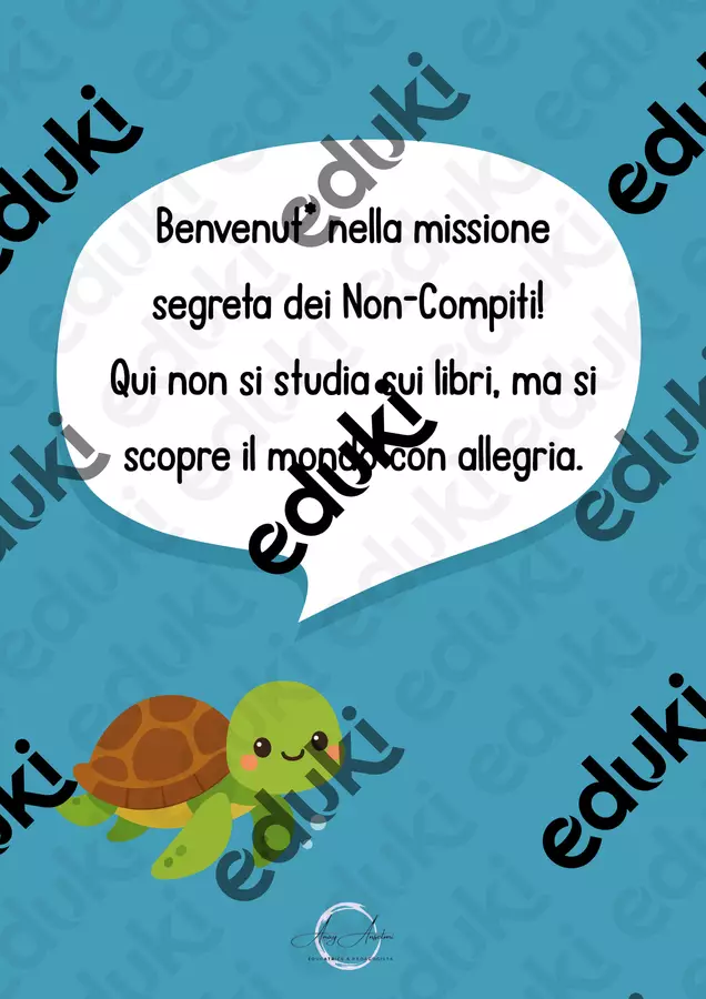 Benvenuto nella missione segreta dei Non-Compiti! Qui non si studia sui libri, ma si scopre il mondo con allegria. Giochi - Benvenuto nella missione segreta dei Non-Compiti! Qui non si studia sui libri, ma si scopre il mondo con allegria. - dott.ssa_anay_anselmi - Pagina di copertina